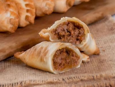 Empanada de carne suave
