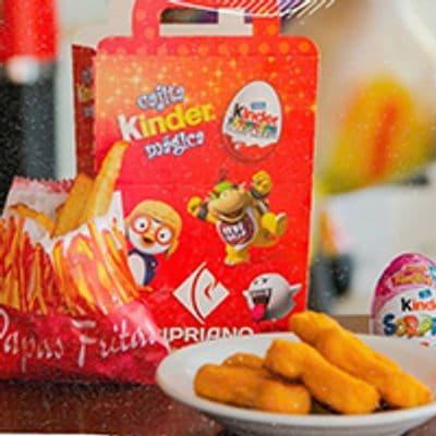 Cajita kind mágica mini burger