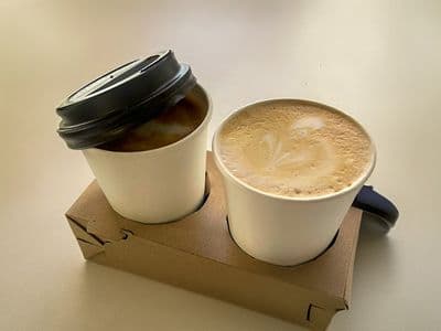 2 cafe con leche mediano