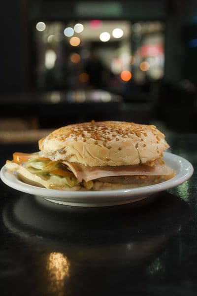 Hamburguesa doble bacón