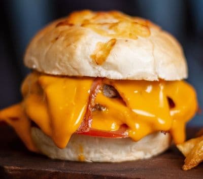 Hamburguesa Cheddar Simple