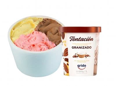 Promo - Helado Pote 1 Kg + Tentacion