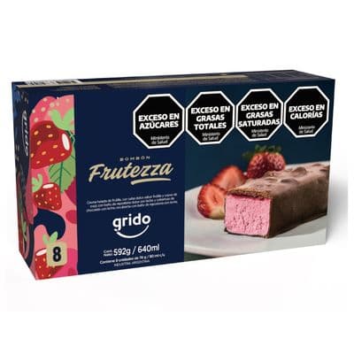 Bombon Frutteza (8 unidades)