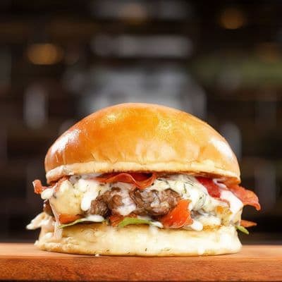 Blue Cheese Doble + Papas