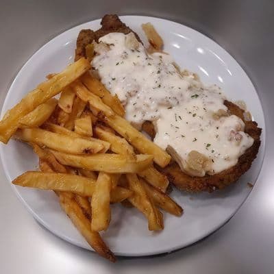 Milanesa a la fugazzeta