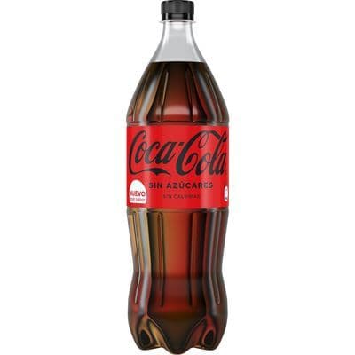 Coca cola sin azúares 1.5 l.