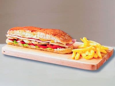 NINO Lomo de Pollo Completo + papas