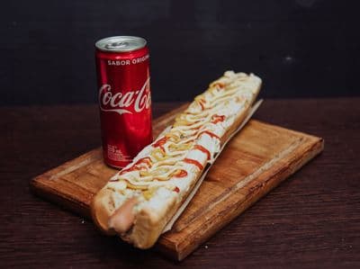 Pancho completo+bebida persona