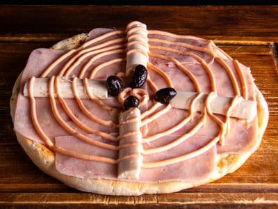 Pizza Palmito ( 8 Porciones )