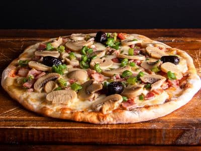 Pizza champiñones 8 (porcione)