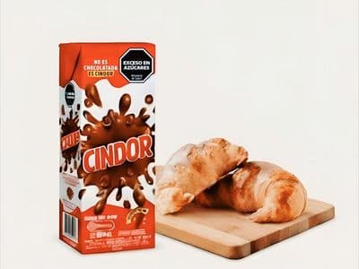 2 medialunas + cindor 200ml