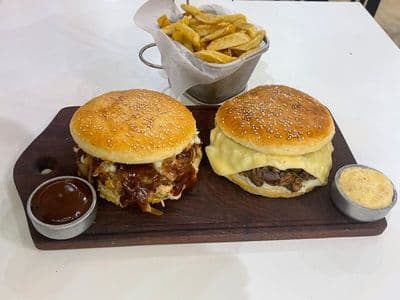 Promo-2 hamb + papas+ bebida