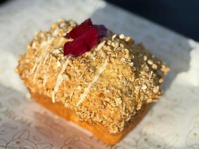 Budin de manzana saludable