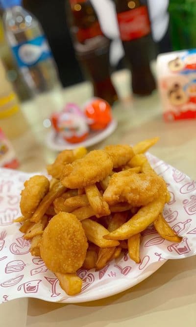 Menú infantil 1 - 6 nuggets