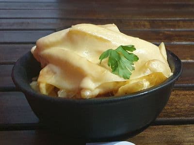 Papas Con Queso Gratinado
